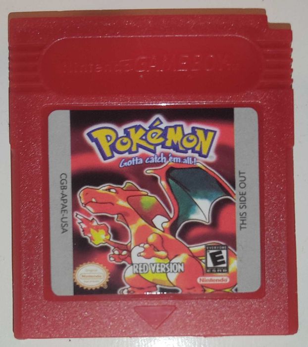 Pokemon Red Gra kartridż GameBoy Game Boy