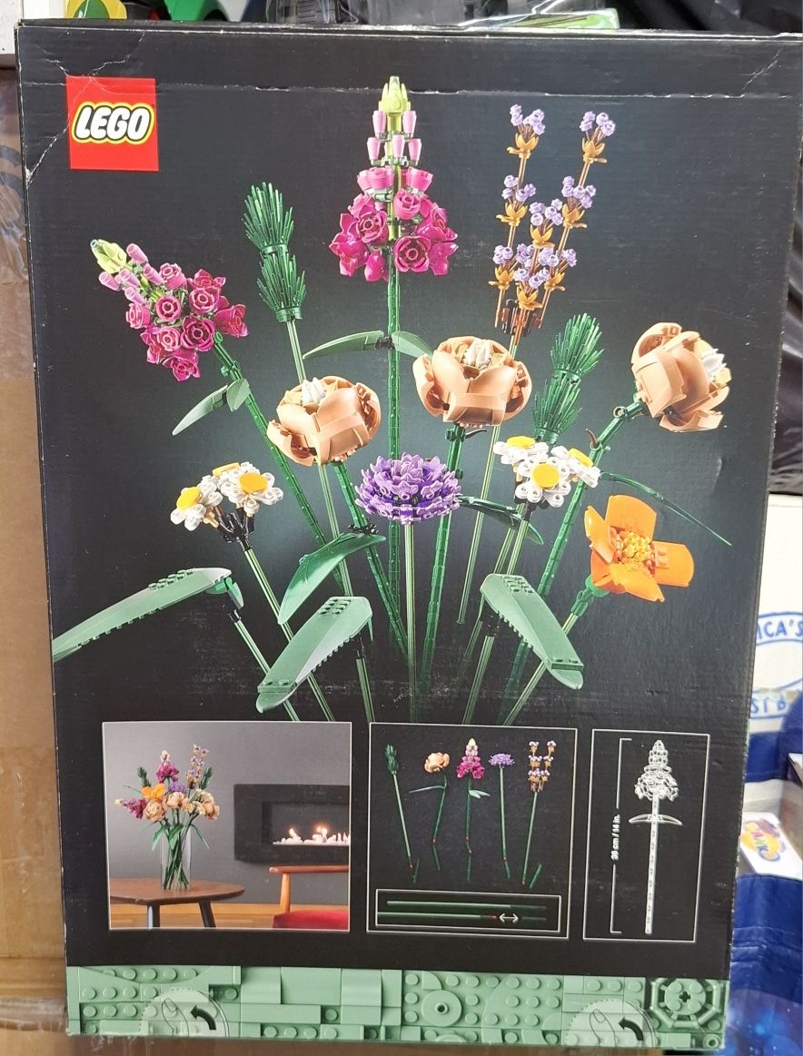 Klocki lego Bukiet Kwiatów 10280, +18 lat, super klocki
