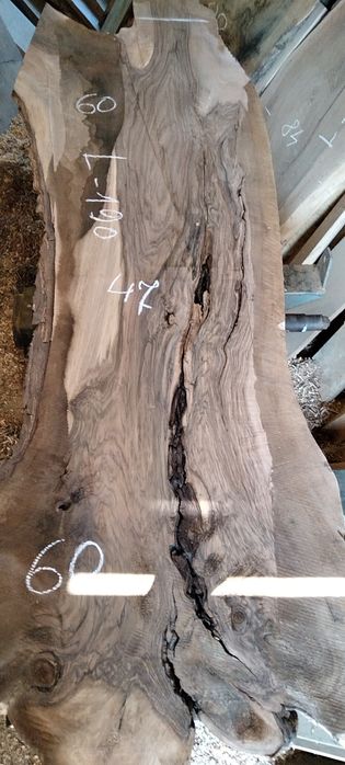 Loft  слеб  дошка корінь горіха горіха