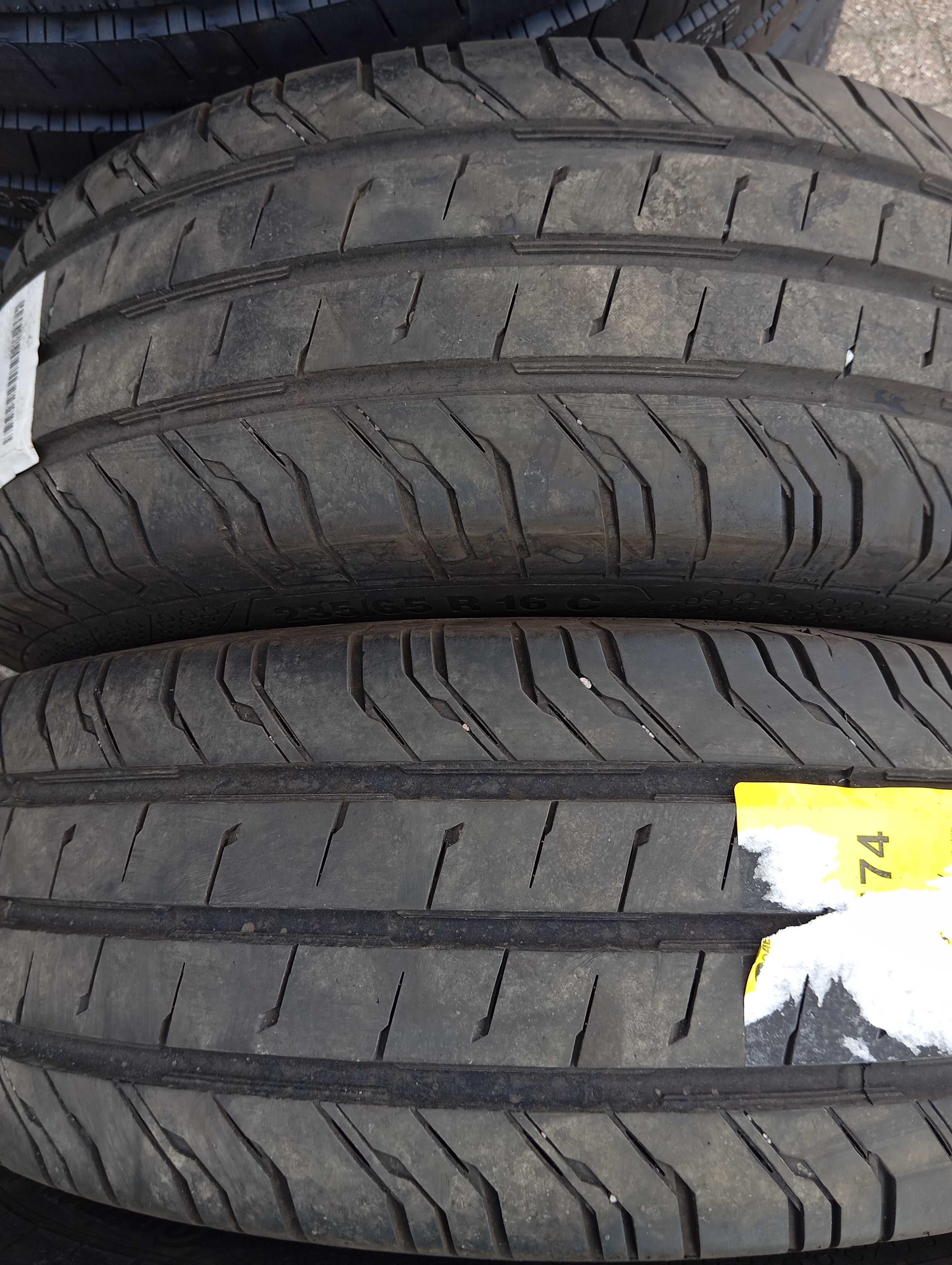 4x koła 16 5x120 236/65r16c Continental Crafter Man Demo