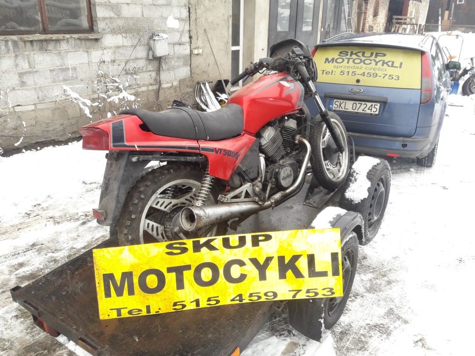 Honda vt 500 części vt500 vt500f 500f silnik gaźnik wal