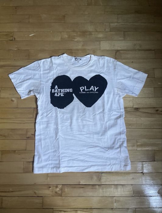 Comme Des Garcons bape tshirt