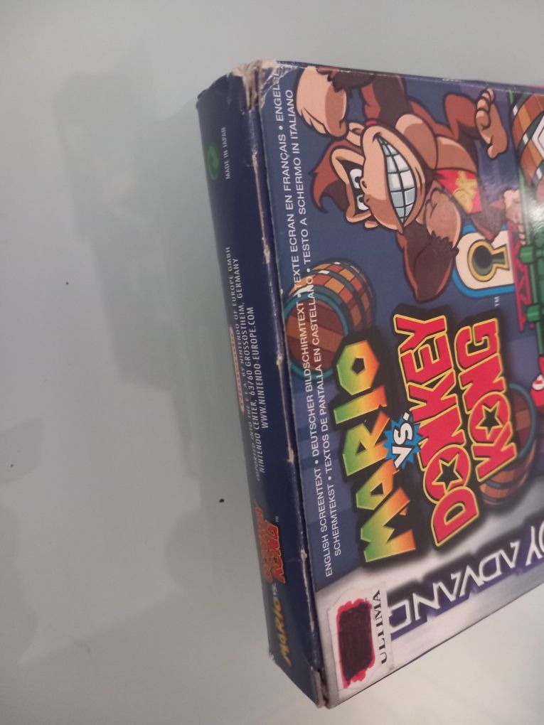 Mario Vs donkey kong gameboy advance completo