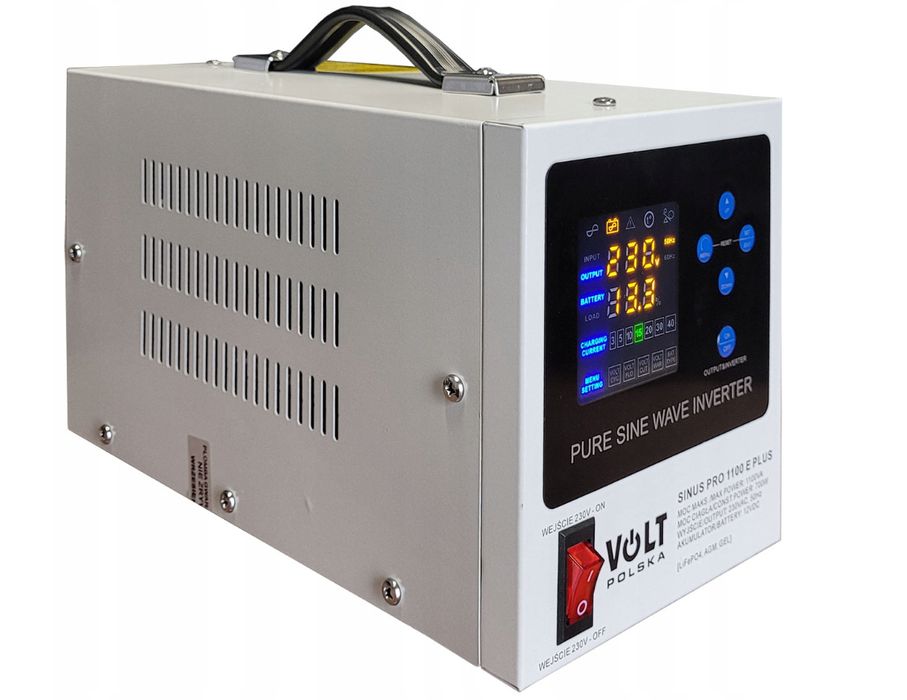 Інвертор SINUS PRO 1100W + Акумулятор LiFePo4 12.8V 100 Ah