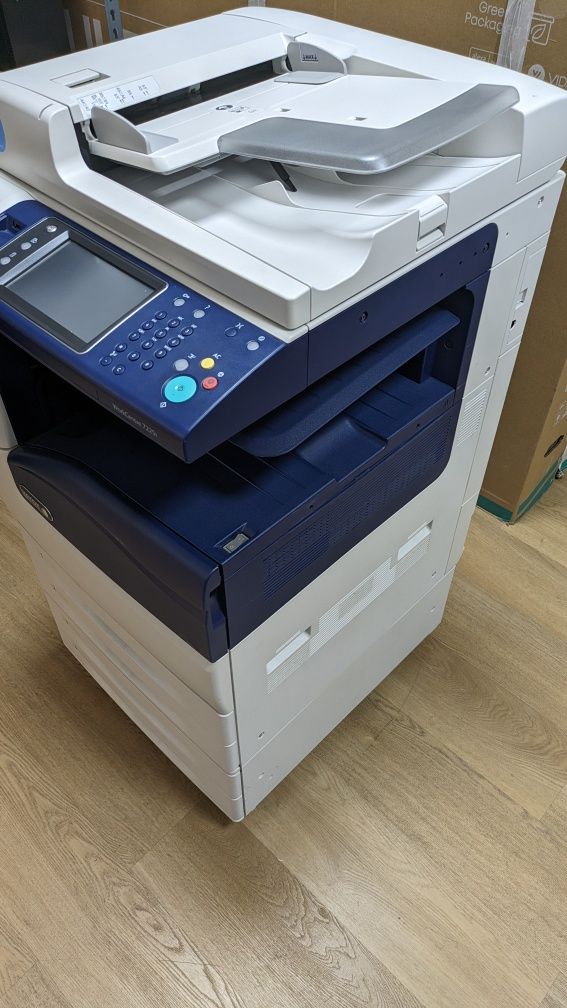 Xerox workcentre 7225i a funcionar para despachar