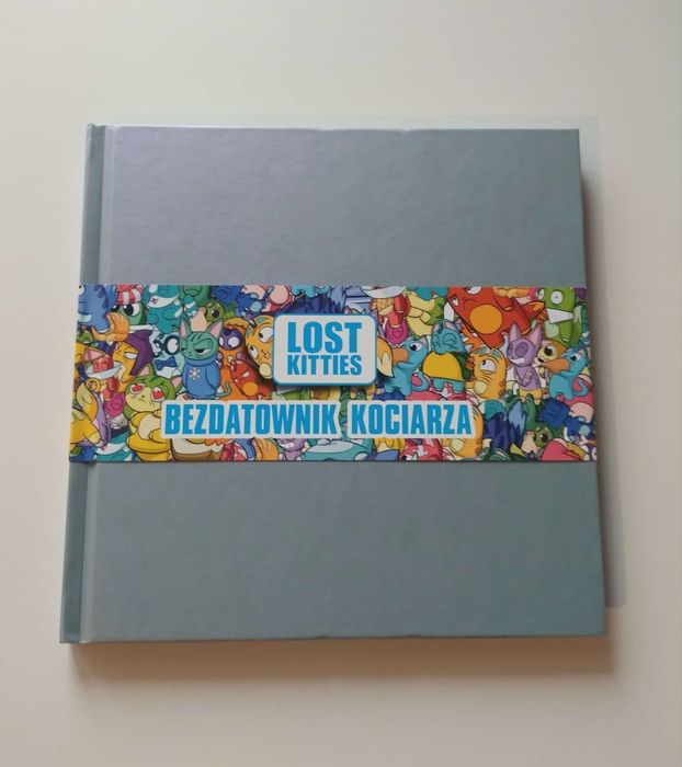 Książka kalendarz notes Bezdatownik Kociarza Lost Kitties. Nowy