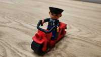 Lego Duplo motor + policjant