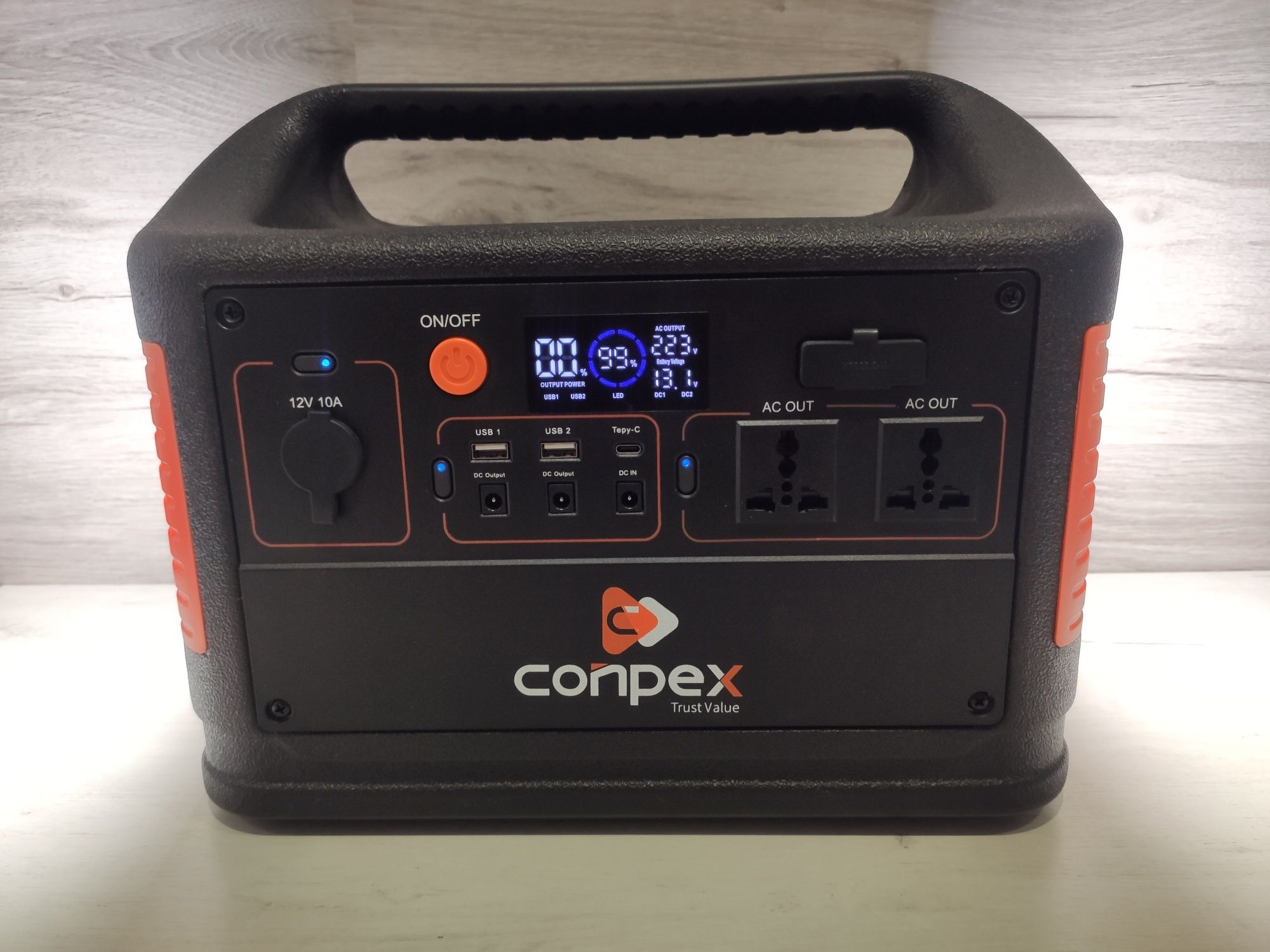 Акумуляторна станція. Зарядна станція. Power station Power bank Conpex