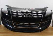 Zderzak przód AUDI Q7 4L S-Line 05-15 spryski czarny LZ9Y Łuków części