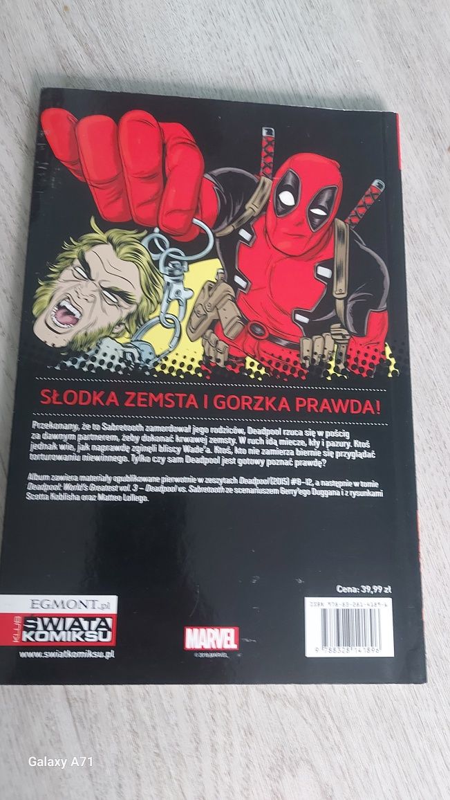 Komiks deadpool marvel