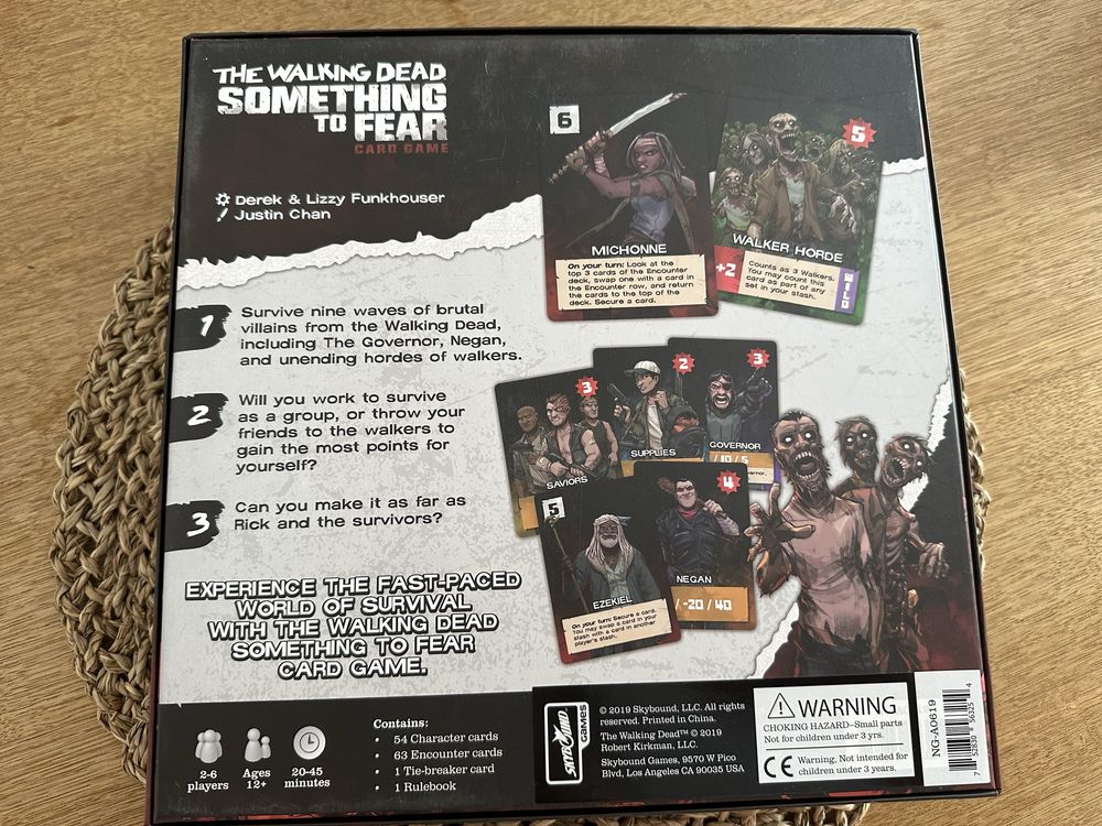 Th walking dead. Something to fear.