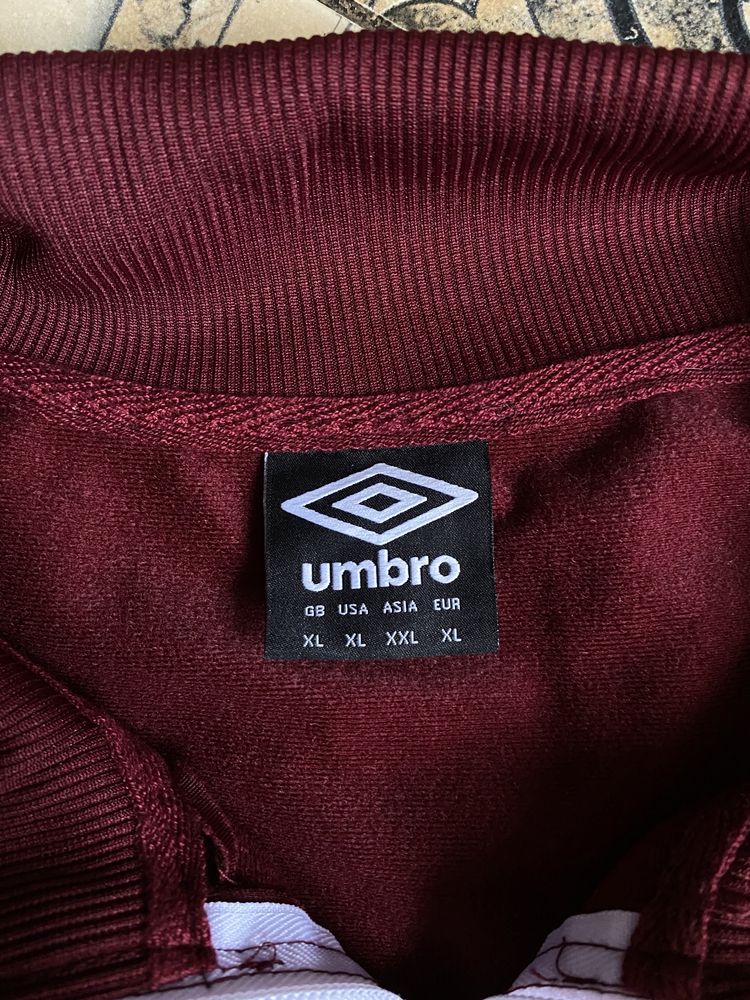 Мужская кофта лонгслив олимпийка реглан UMBRO на лампасах