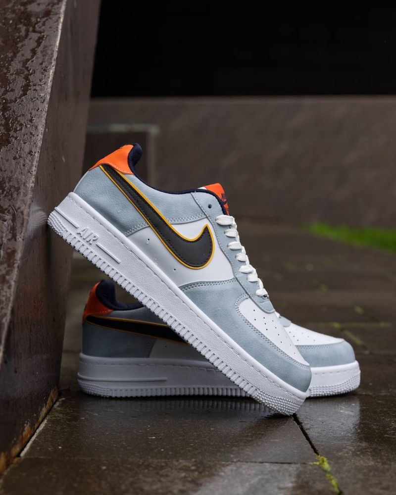 Кросівки Nike Air Force White Orange Black