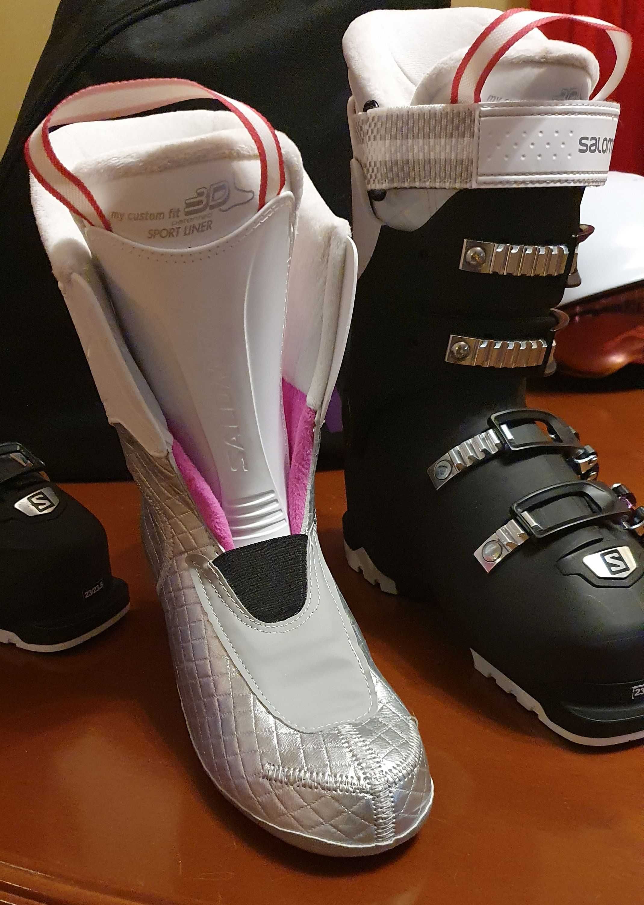 Buty narciarskie damskie Salomon rozmiar 23/23.5 Stan idealny