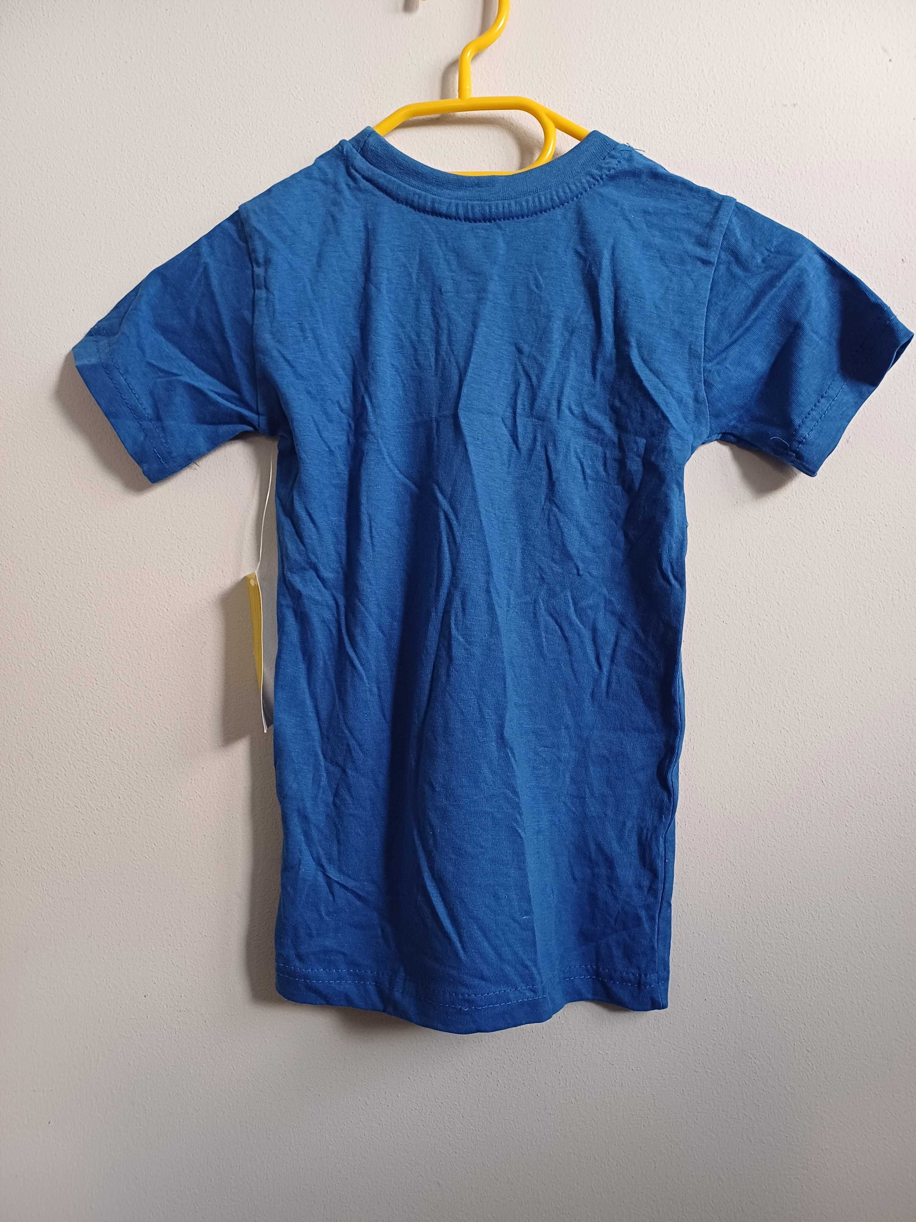 Koszulka,  t-shirt chłopięcy Psi Patrol r. 122/128