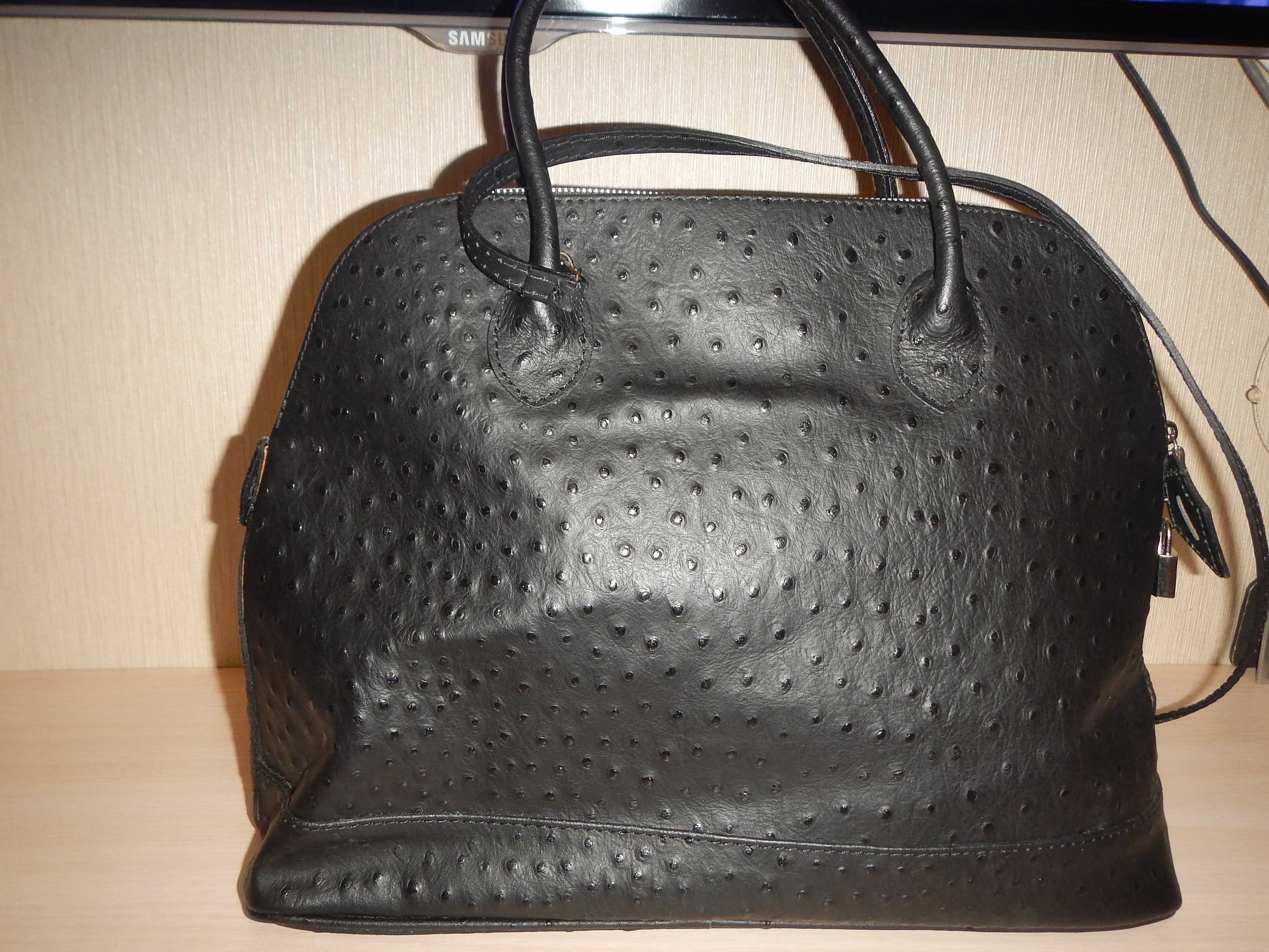 Італійська шкіряна сумка genuine leather
