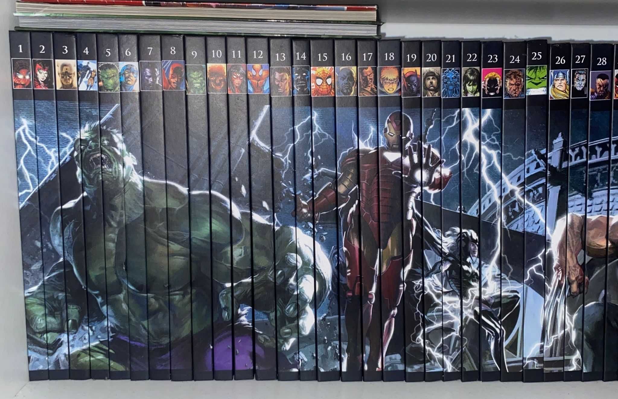 Coleção Oficial Livros Graphic Novels Marvel