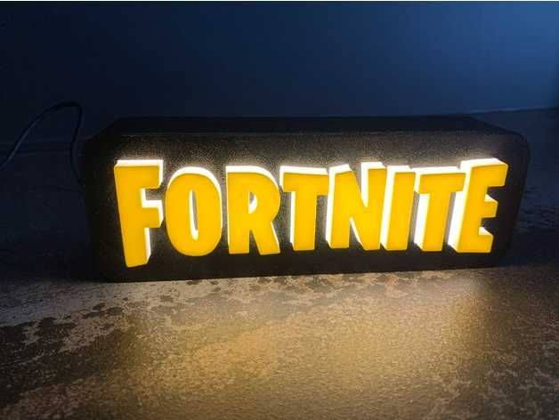 Logo Fortnite Iluminado: Para apaixonantes pelo jogo!