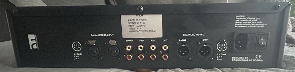 Abrahamsen V 3.0 predwzmacniacz