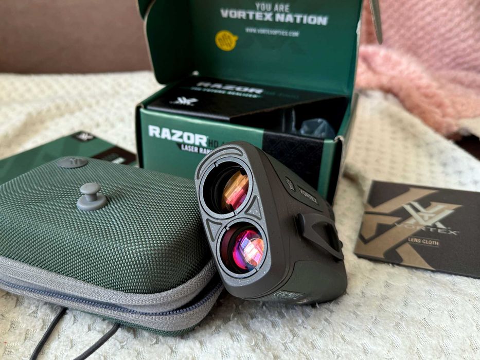 Далекомір 4 км! Vortex Razor HD 4000 Металевий / Дальномір / Дальномер