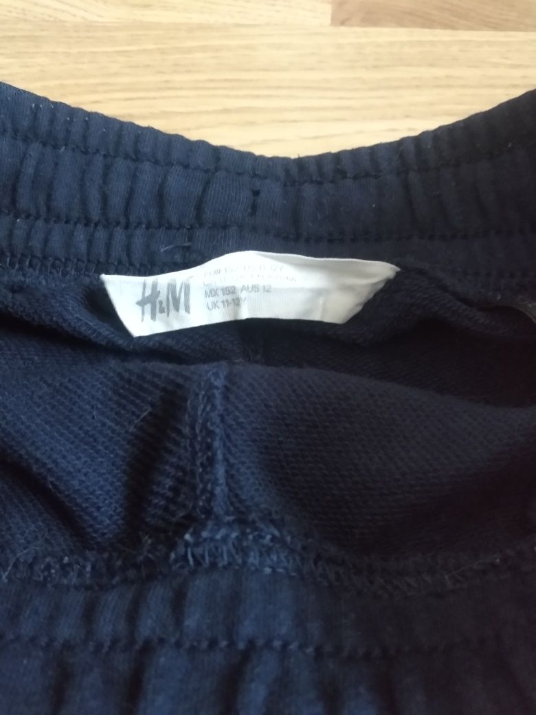 Spodenki szorty h&m na wzrost 152 cm granatowe nasa