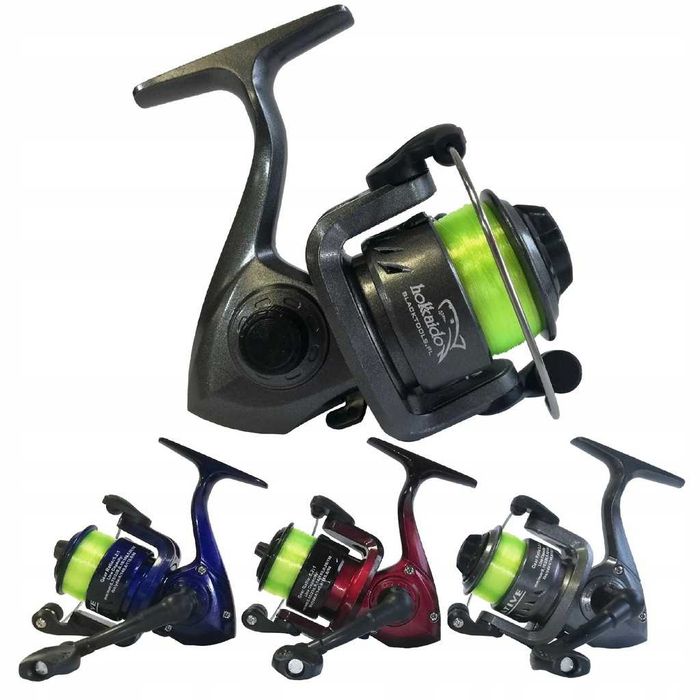 Zestaw Wędkarski SPINNING 2,1m 19 ELEM. Kołowrotek IDEALNY na PREZENT