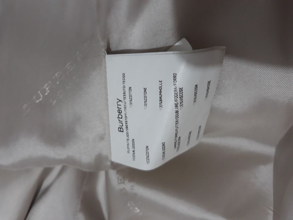 Gabardine Burberry original