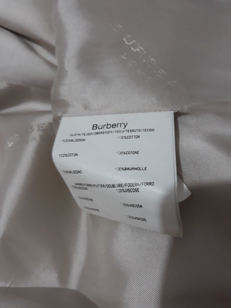 Gabardine Burberry original