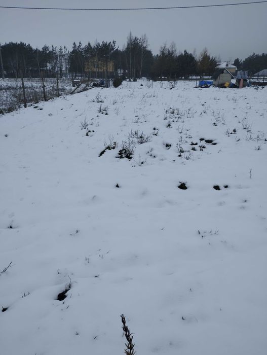 Działka budowlana z projektem niedużego domu