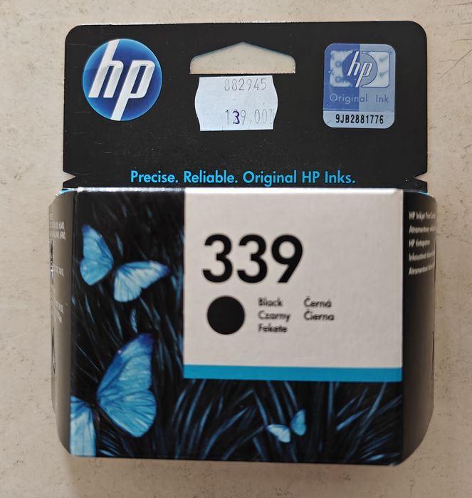 Tusz HP 339 (C8767EE) Oryginal,  Czarny