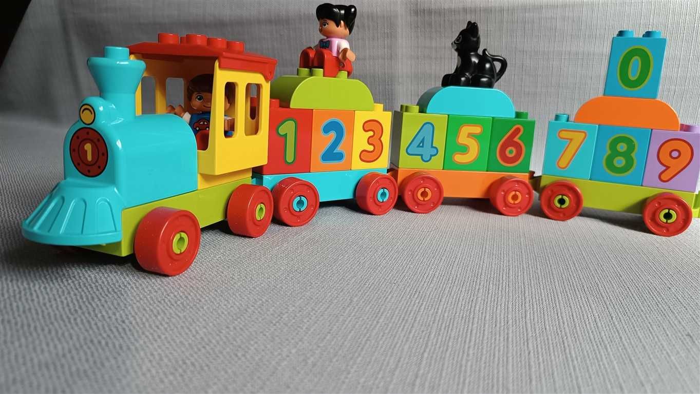 LEGO Duplo 10847 Pociąg z cyferkami + autko