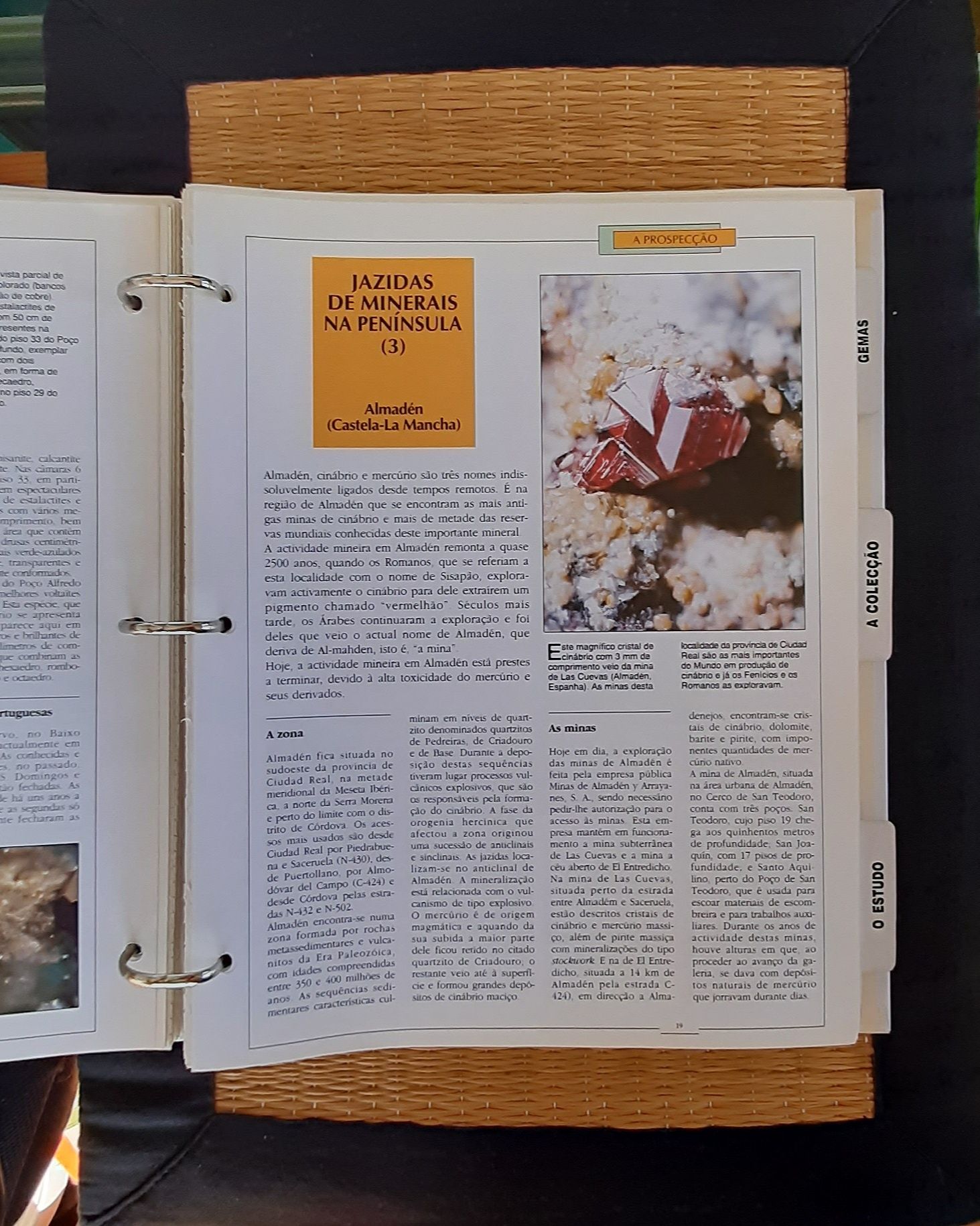 Coleção "Minerais e Pedras Preciosas" - Planeta DeAgostini