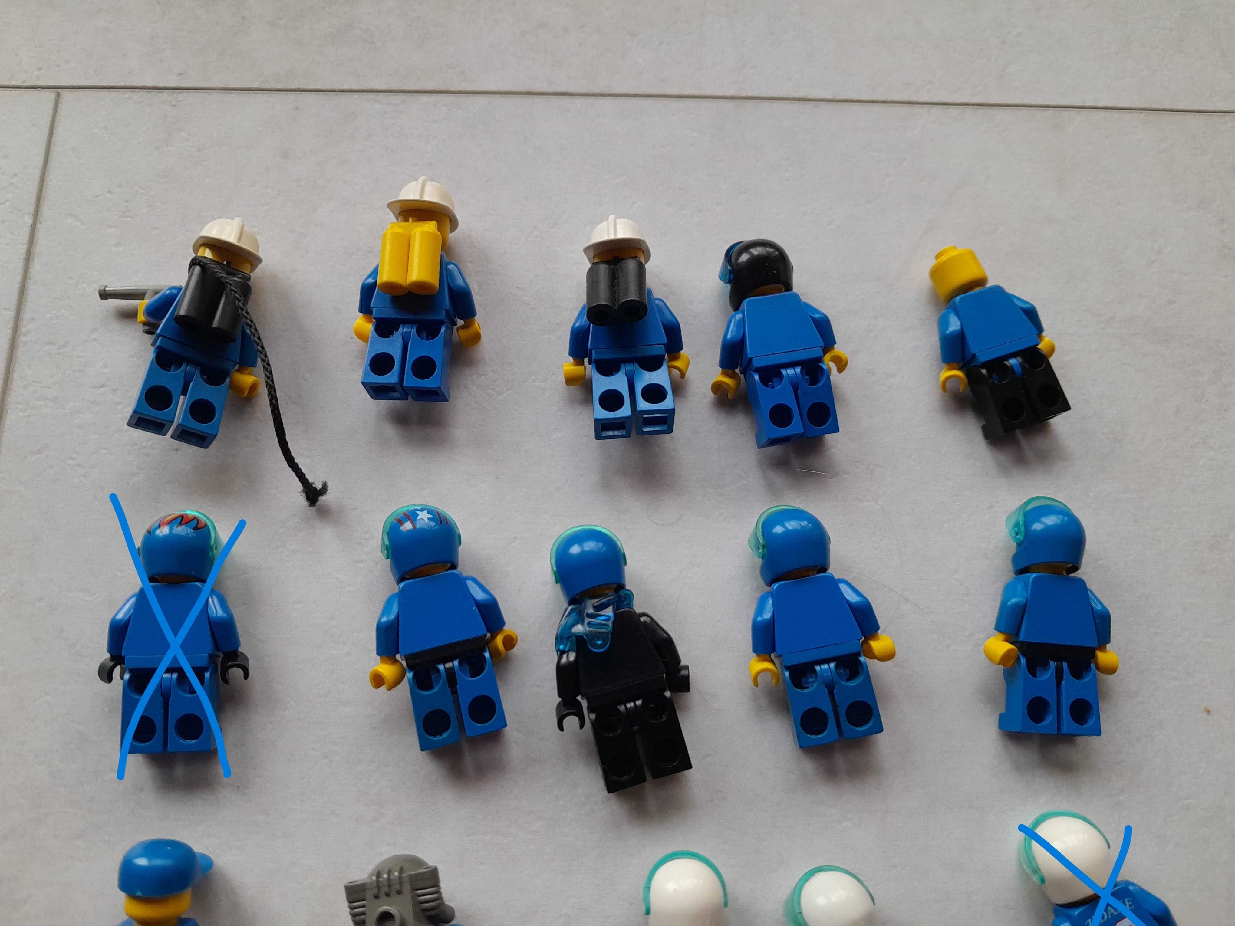 Stare figurki LEGO zestaw 16 sztuk mix