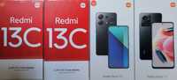 Смартфоны  Redmi Note 12 8/128; 8/256;  Redmi Note 13 NFC 8/256