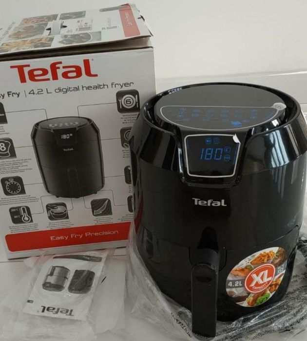 Air Fryer Tefal Easy Fry XL EY401840 – Nova, Digital!