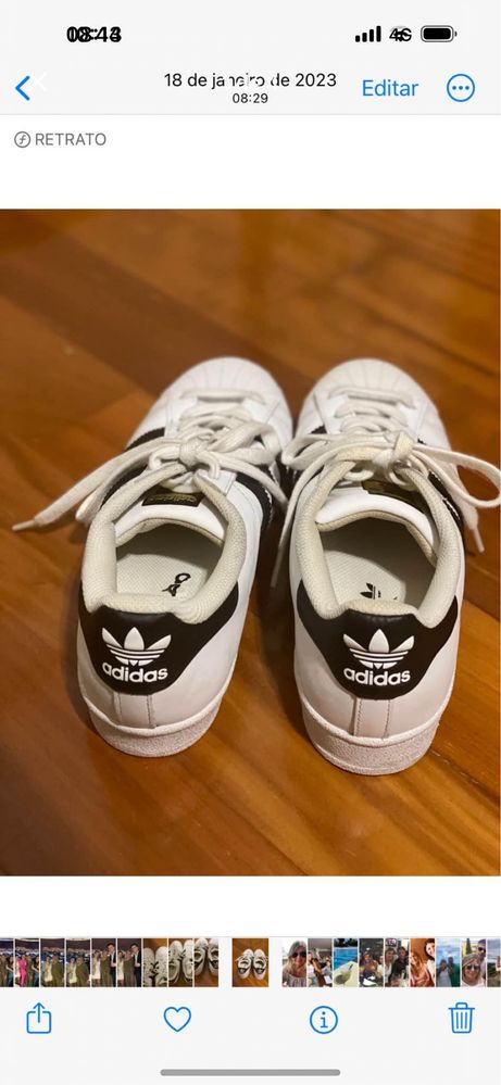 Vendo tenis ADIDAS SUPERSRAR -39 -unisexo