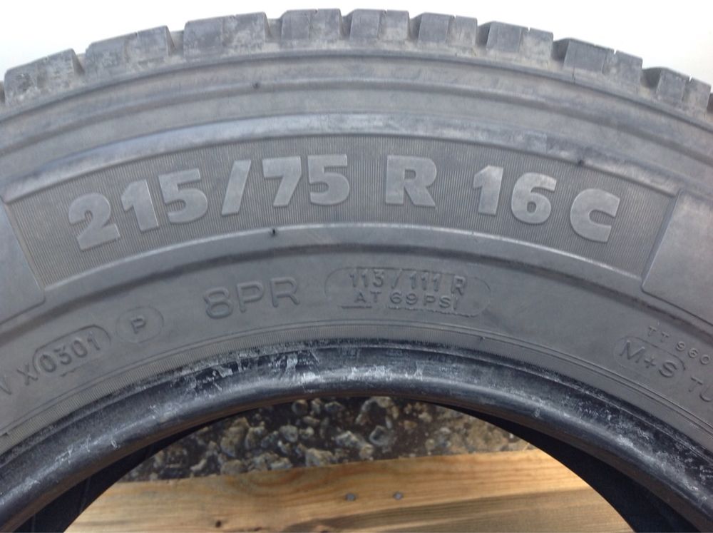 215 / 75 / R 16 C  Michelin Agilis 81 одно колесо