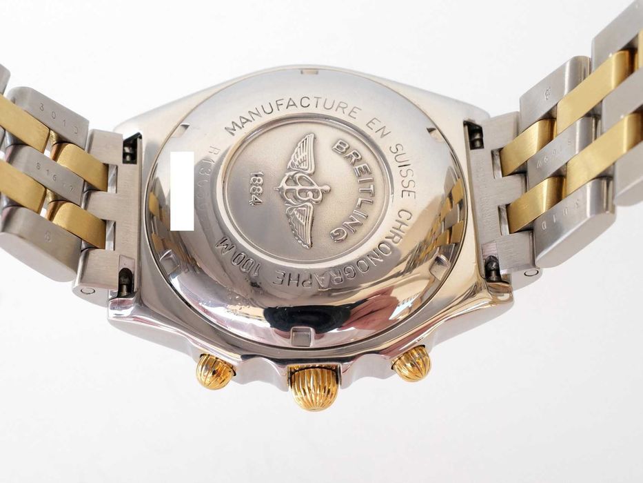 Breitling Chronomat Chronograph Steel Gold 39mm