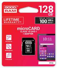 KARTA PAMIĘCI microSD GOODRAM UHS1 CL10 128GB Warszawa 20544