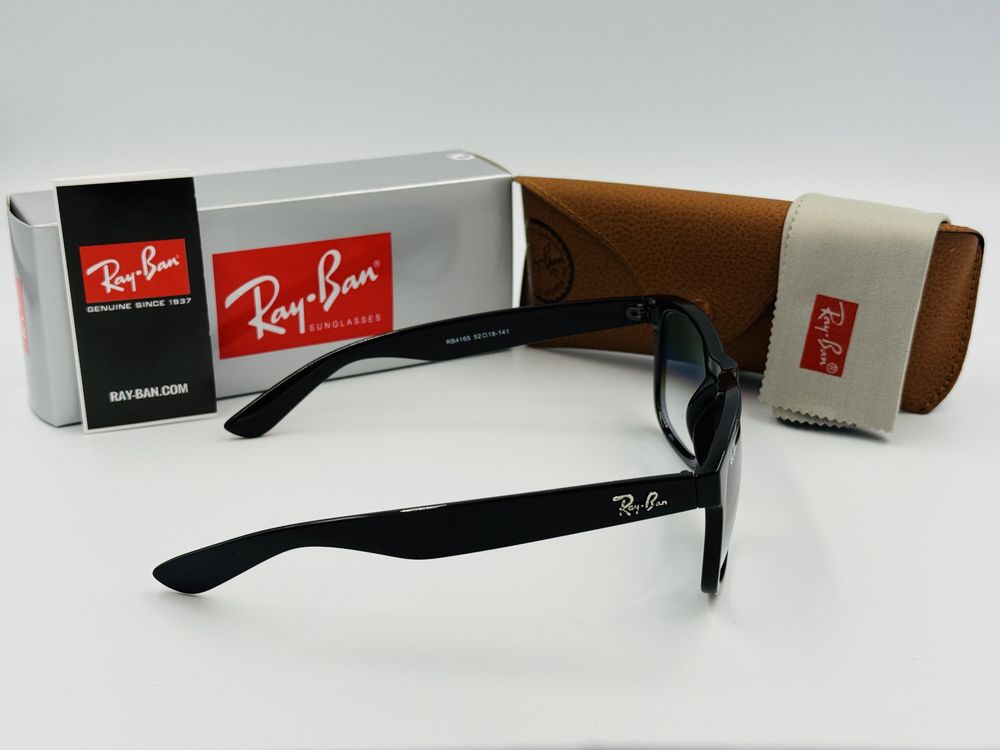 Солнцезащитные очки Ray Ban Justin 4165 Black-Blue Grade 54мм стекло