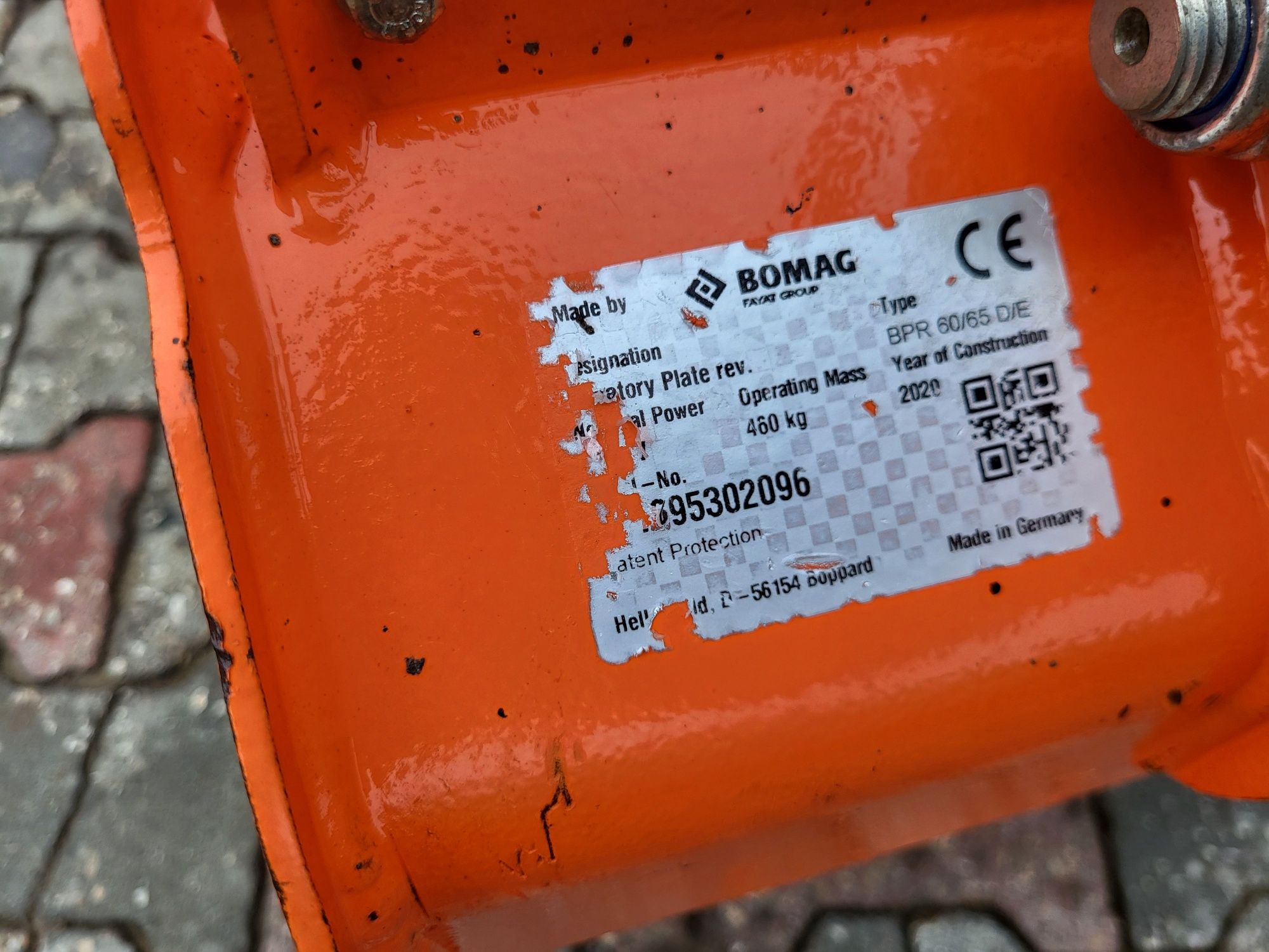 Zagęszczarka Bomag BPR 60/65DE rok 2020 jak nowa