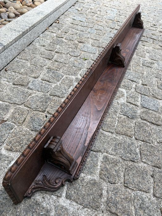 Prateleira Madeira (sala jantar/estar)