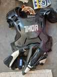 Colete proteccao + capacetes + oculos motocross