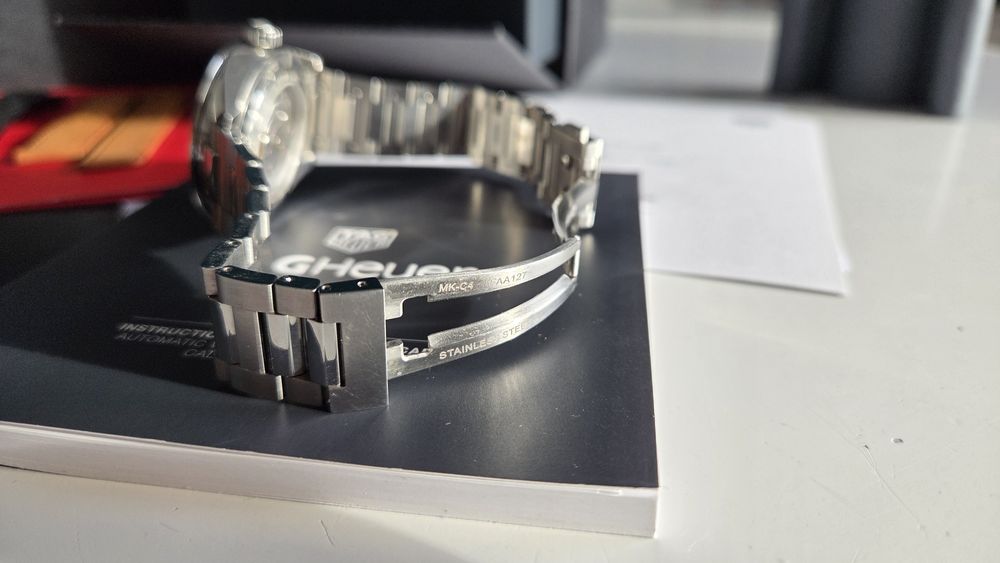 Tag Heuer Carrera Calibre 5 2023r super stan, dużo pasków, pełen zesta