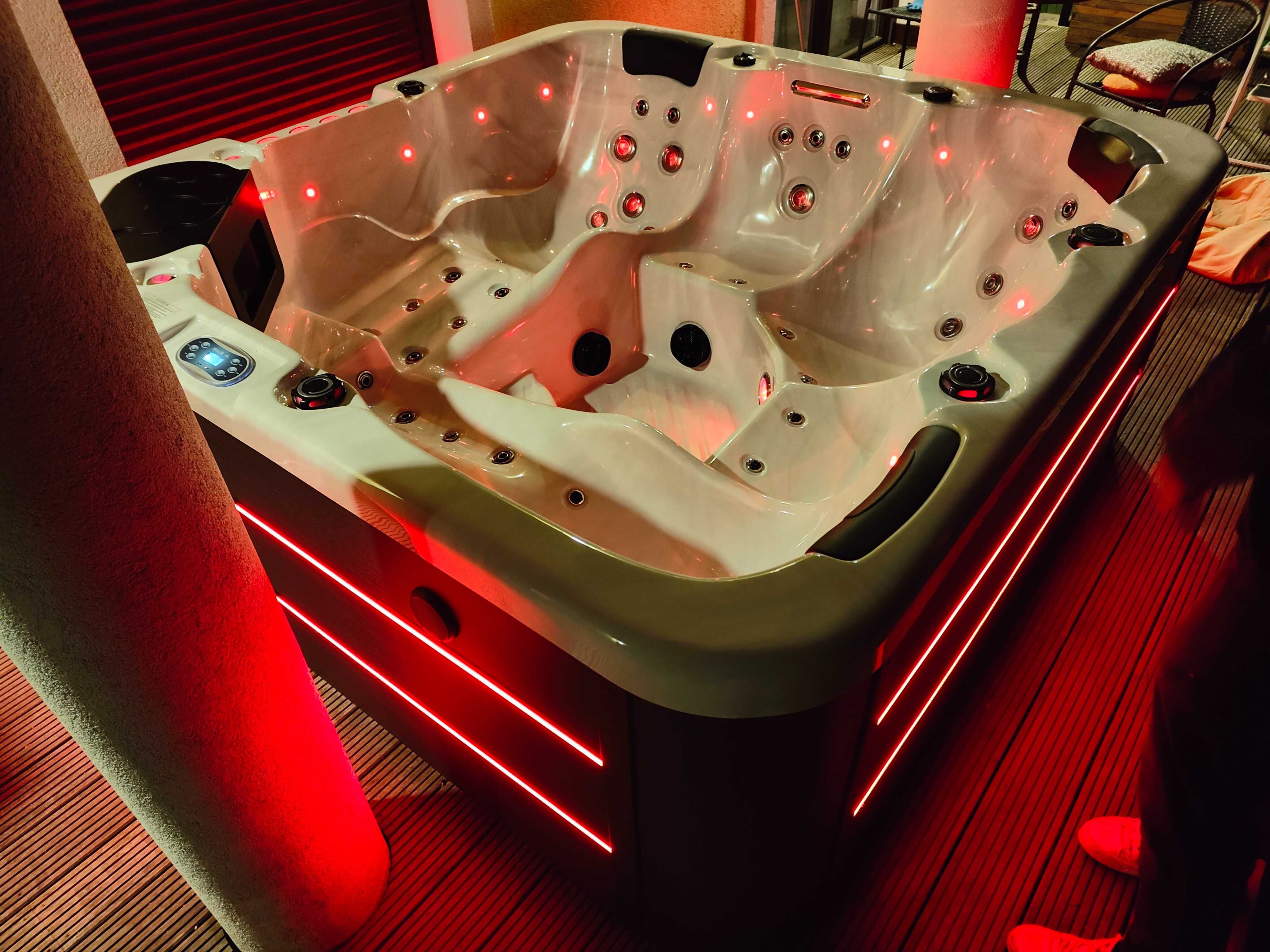 Całoroczne ogrodowe jacuzzi , Balboa Touch 4, bluetooth, raty