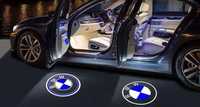 Подсветка проекция BMW в двери