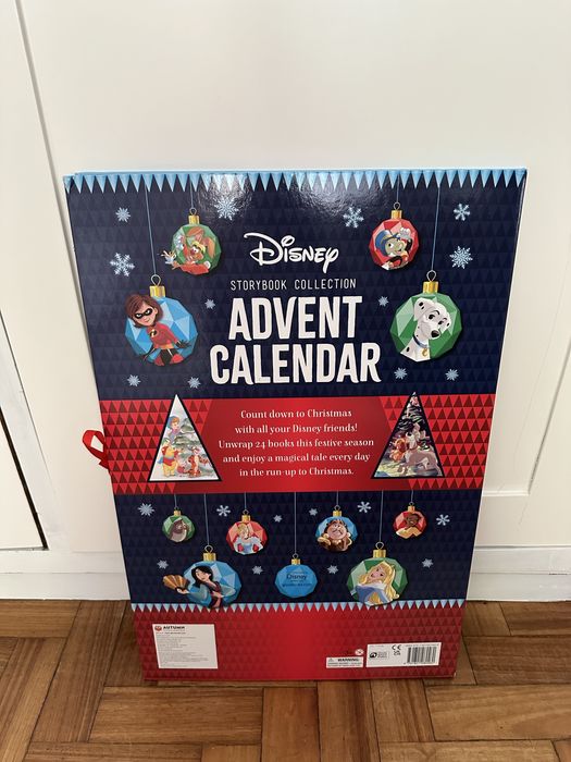 Calendário do advento natal disney