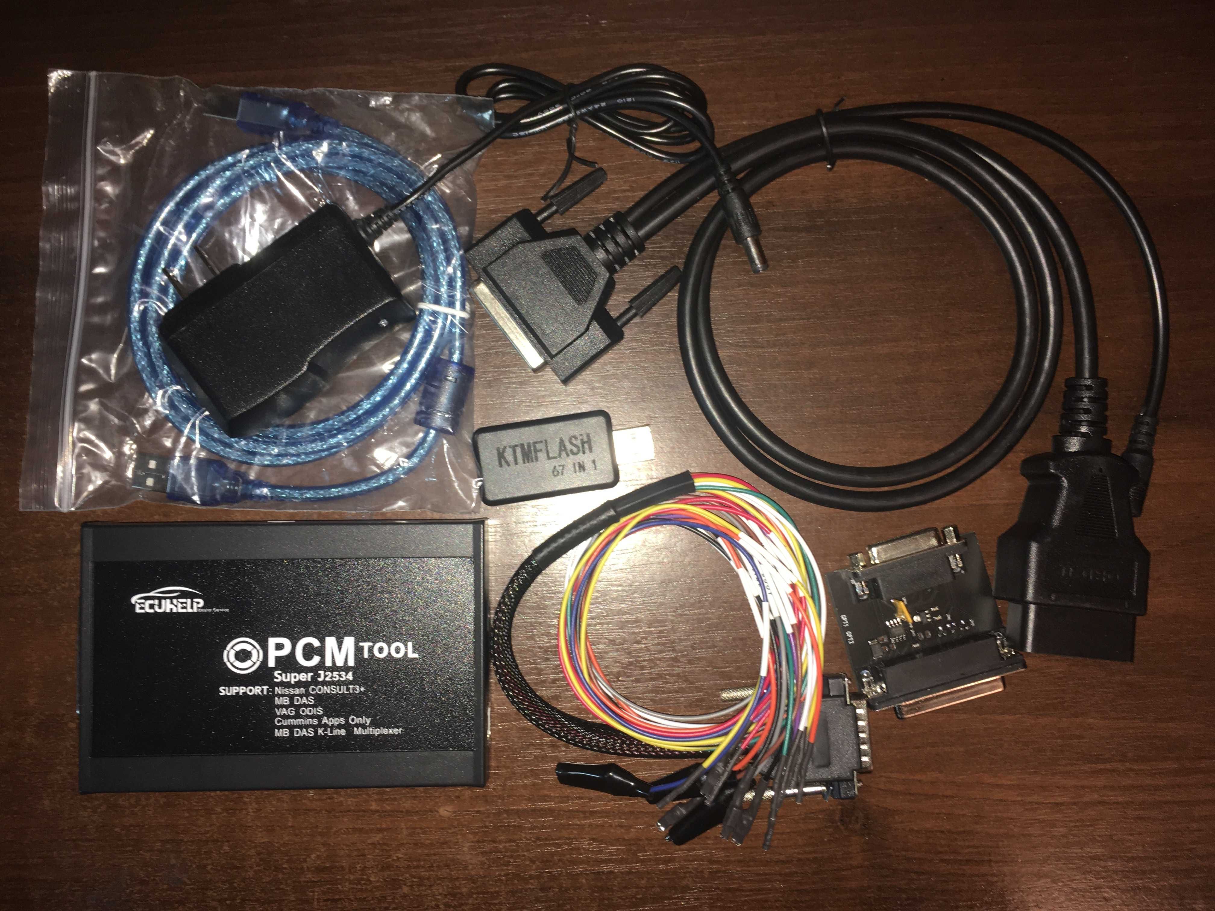 PCM TOOL - KTM (PCM) OBD, Bench, Flash 67 в 1 (PCM Flash)