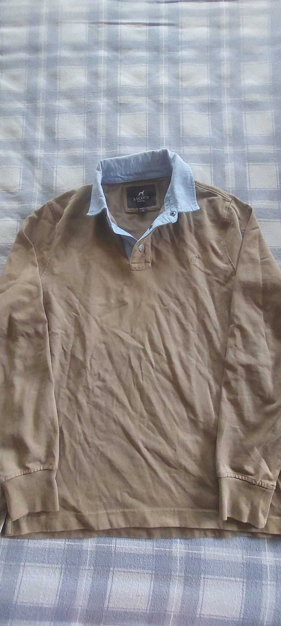 polo sacoor com gola ganga