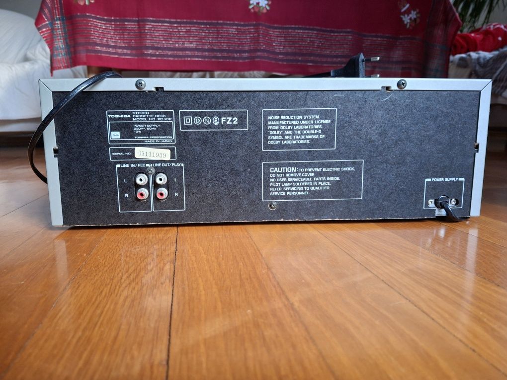 Deck Toshiba model PC-X12